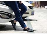Handmade Genuine Leather Men's Flats Casual Shoes