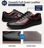Luxury Brand Fashion Genuine Leather Men Shoes