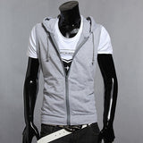 Casual Slim Fit Basic Hooded Jacket