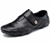 Handmade Genuine Leather Men's Flats Casual Shoes