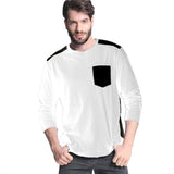 Long Sleeve O Neck Slim Fit Tops T-shirts