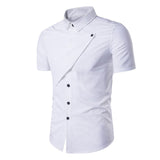 Slim Fit Solid Casual Tops Shirt