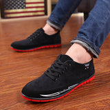 Spring Breathable Man Flats Shoes
