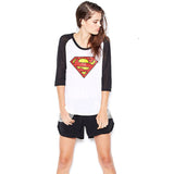 Long Sleeve Super Print T Shirt
