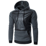 Fashion Men Sweatshirt Retro Long Sleeve