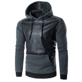 Fashion Men Sweatshirt Retro Long Sleeve
