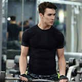 Fitness Men Running Training sports T-Shirt