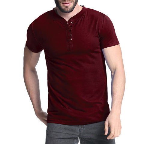 Short Sleeve Stylish Slim Fit T-shirt