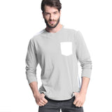 Long Sleeve O Neck Slim Fit Tops T-shirts