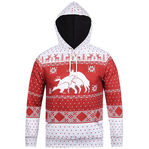 3D Printing Male Christmas Sweatshirt