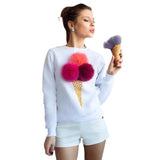Colorful Plush Ball Longsleeve