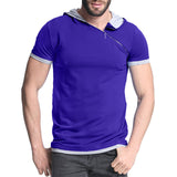 Short Sleeve Hooded T-Shirt