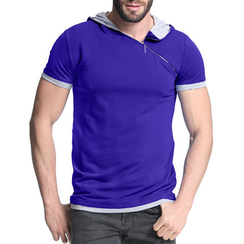 Short Sleeve Hooded T-Shirt