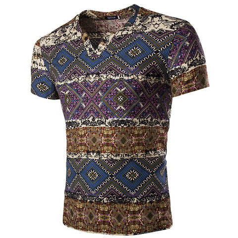 Summer noble men's Slim T shirt