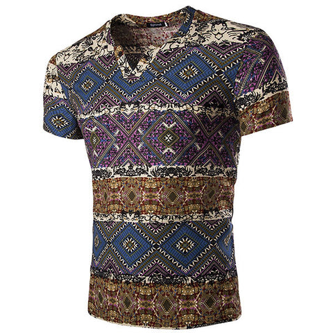 Summer noble men's Slim T shirt