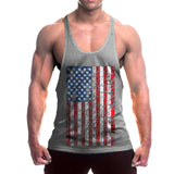 Bodybuilding Fitness Vest V-Neck Loose Tops