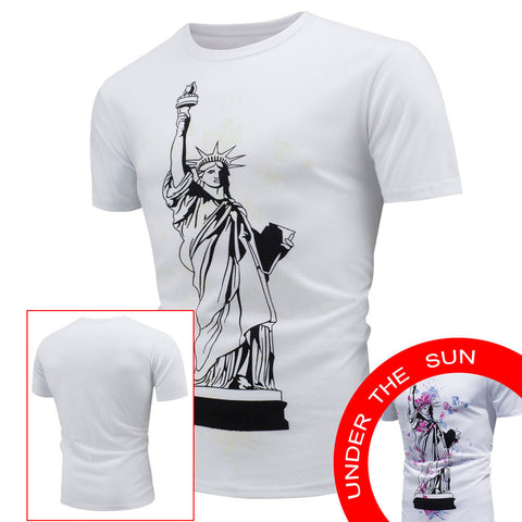 Goddess of Freedom Print T-Shirt