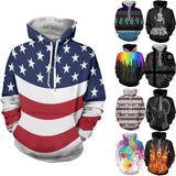 Funny 3D Print Hooded Sweatshirt