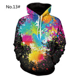 Funny 3D Print Hooded Sweatshirt