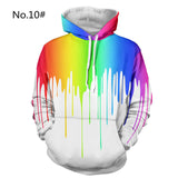 Funny 3D Print Hooded Sweatshirt