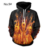 Funny 3D Print Hooded Sweatshirt