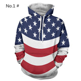 Funny 3D Print Hooded Sweatshirt