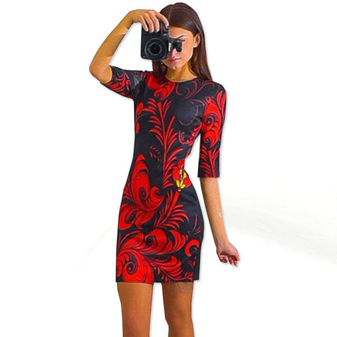 Party Evening Pencil Sheath Bodycon Dress