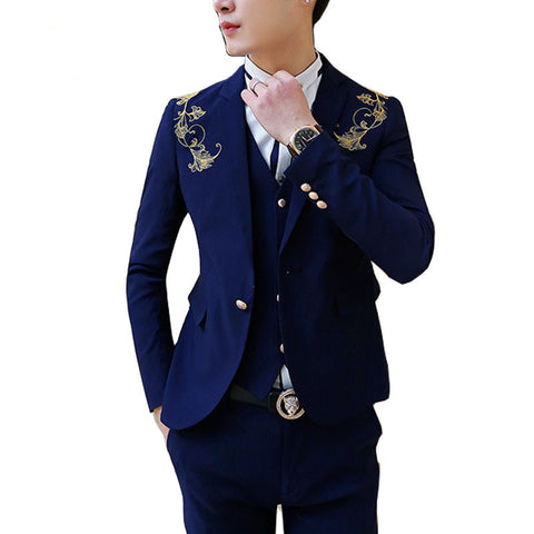 2pc Mens Suits with Pants Dress