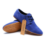 Casual Suede Leather Flat Shoes