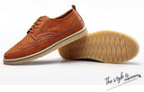 Retro Men Leather Shoes
