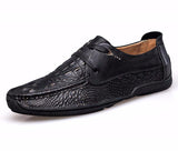 Alligator Fashion Casual Men Shoes